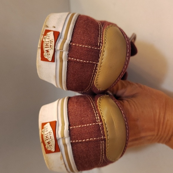 Vans Chima Ferguson Maroon Red Size 7 Mens Lace Up Canvas Skateboard Sneakers - Picture 4 of 9